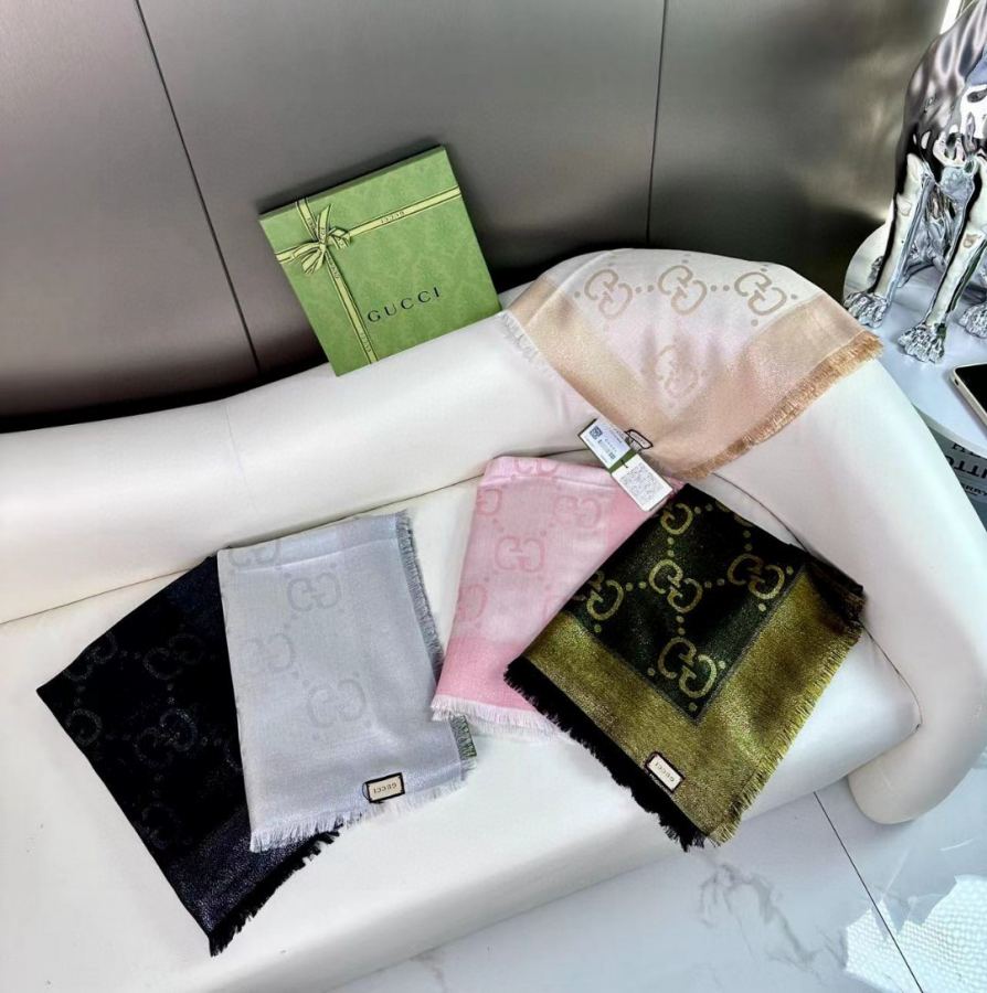 gucci scarf G Gucci New 100% + 140*140cm 5 — 1:1 Replica For Sale — photo 8