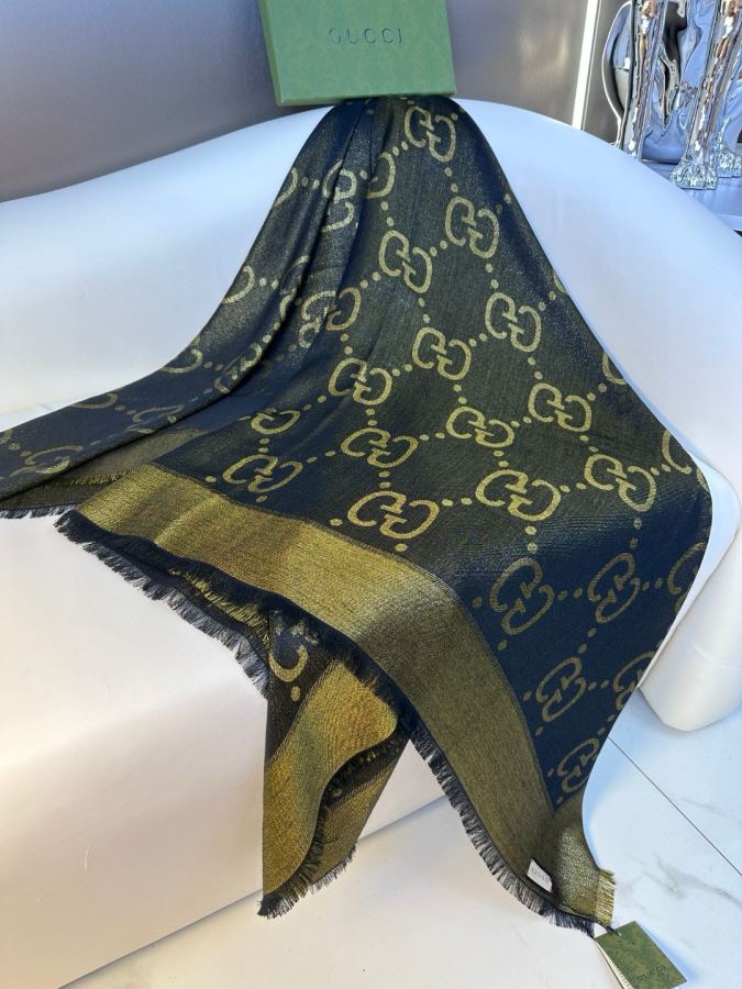 gucci scarf G Gucci New 100% + 140*140cm 5 — 1:1 Replica For Sale — photo 5