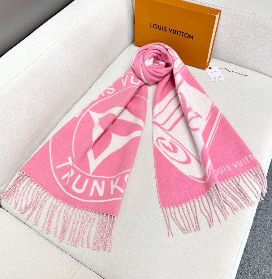 LV scarf Lock And keys LV Louis Vuirron Trun Ks 45x215cm 60 ％ 40% — Premium Replica — photo 5