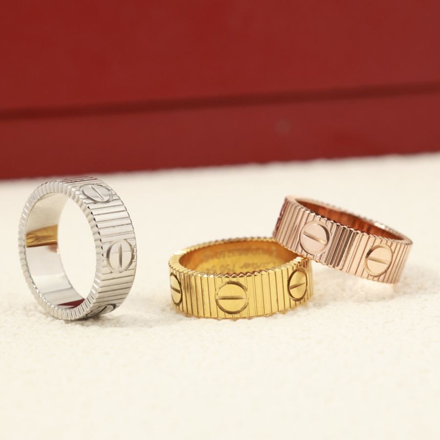 Cartier Jewelry CNC Cartie.Cartier LOVE Newlove 18 K CNC 6789 logo — 1:1 Replica