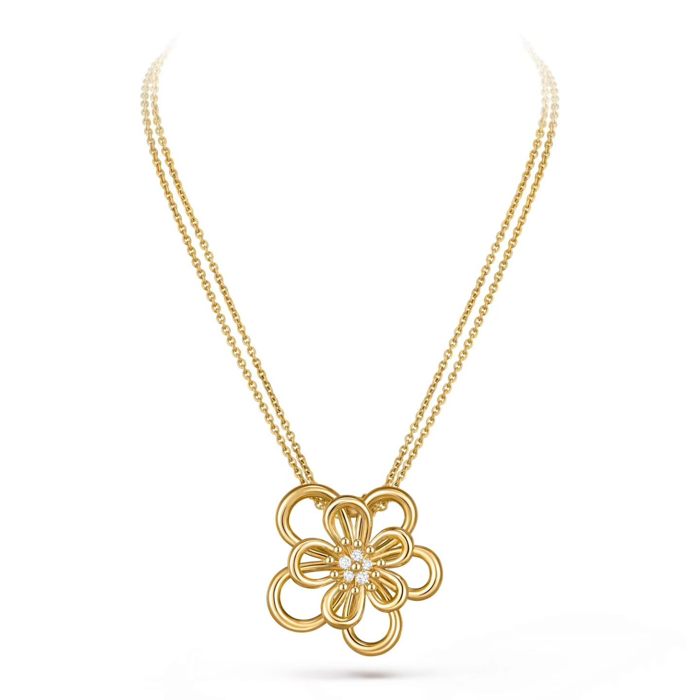 Van Cleef & Arpels Jewelry 5 Van Cleef & Arpels Au750 18 K Made in logo vca — Premium Replica — photo 2