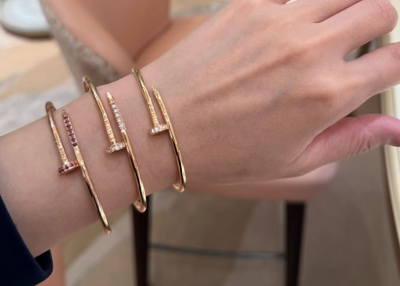 Cartier Jewelry New Cartier Juste un Clou “ ” Juste un Clou Garage Sanremo logo — 1:1 Replica — photo 8