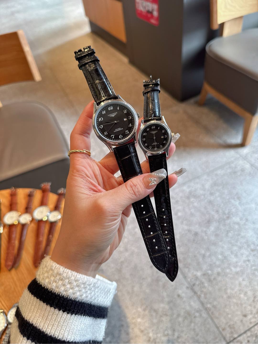 Longines Watches Longines Couple Watches quartzmovement 316 L case 40mm 30mm 8mm — Premium Replica — photo 5
