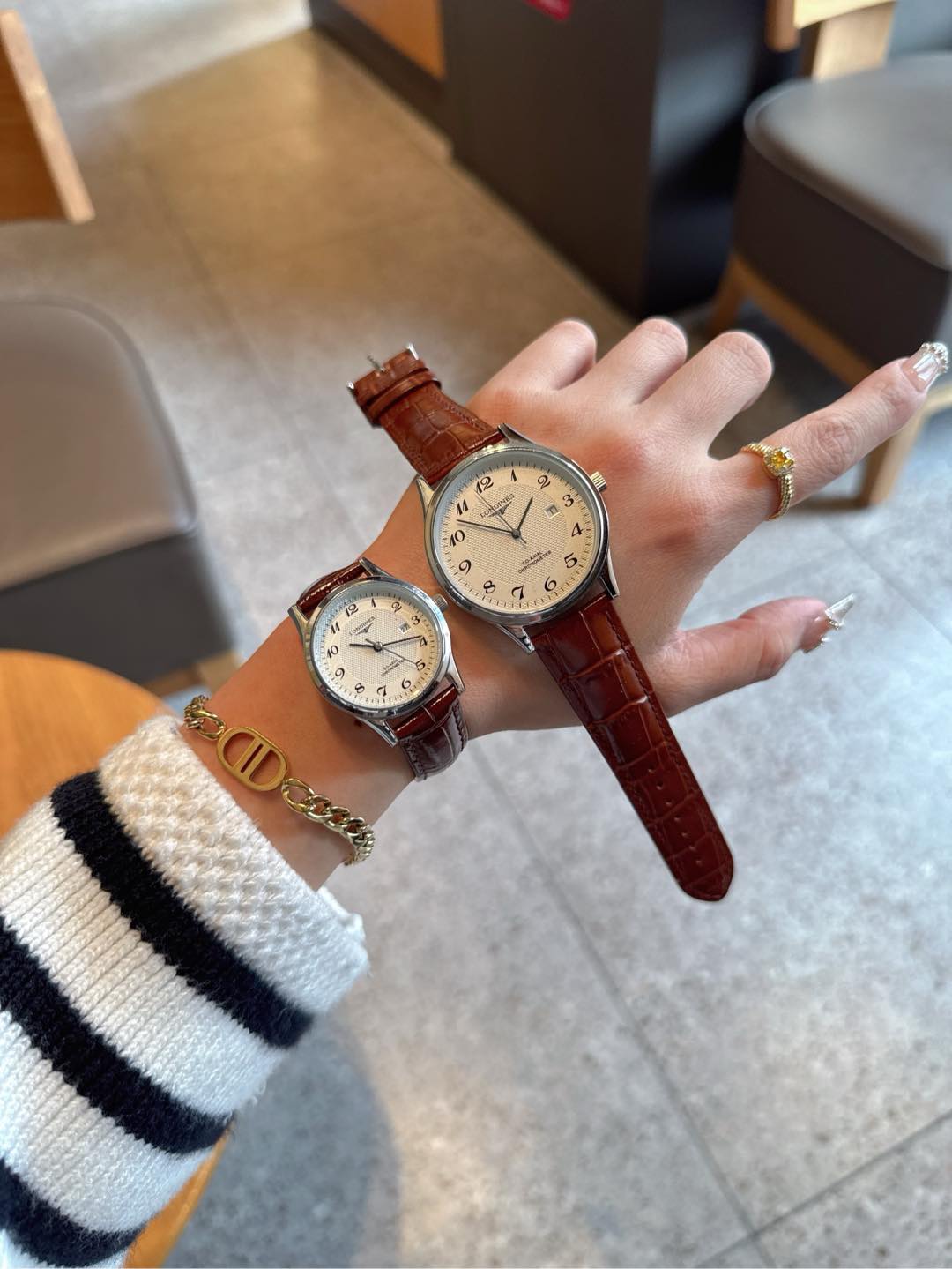 Longines Watches Longines Couple Watches 316 L 40mm 30mm 8mm — 1:1 Replica For Sale — photo 5