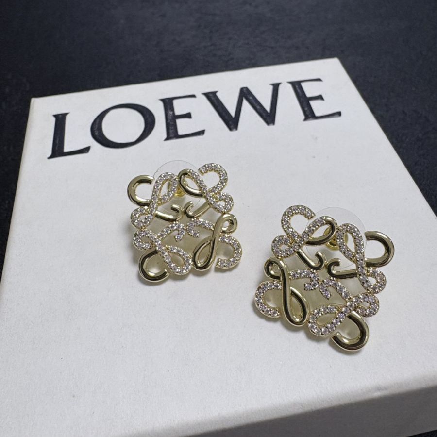 Loewe Jewelry Loewe L0 EWE Loewe Anagram LOEWE ZP — AAA Quality Replica — photo 3