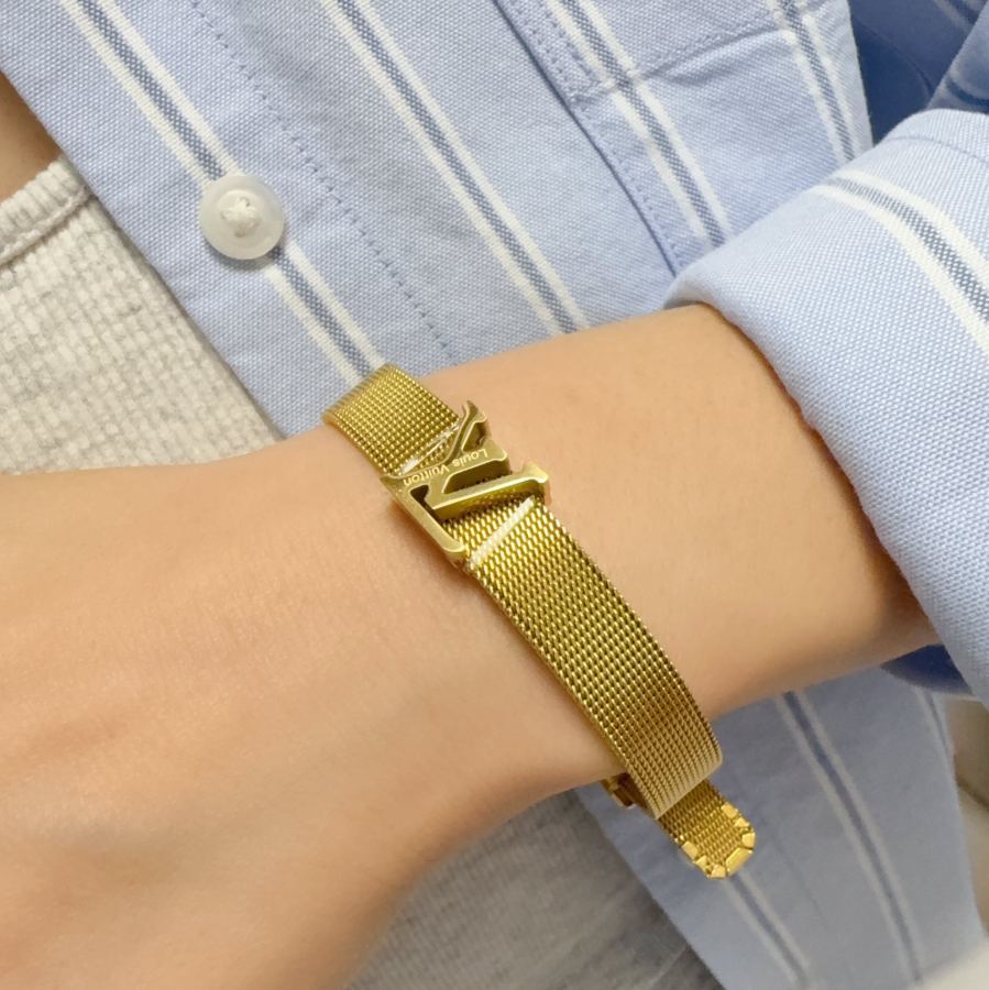 Louis Vuitton Jewelry New Arrival LV bracelet Louis Vuitton 14 K MM — 1:1 Replica