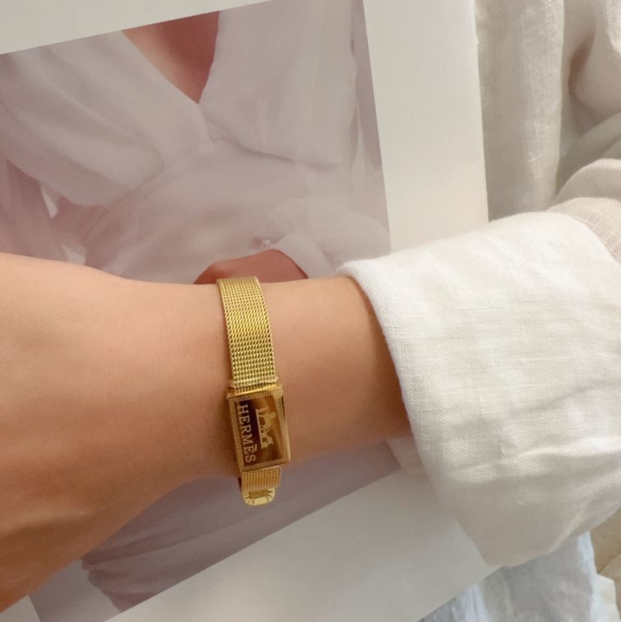 Hermes Jewelry New Arrival H bracelet Hermes 14 K MM — 1:1 Replica