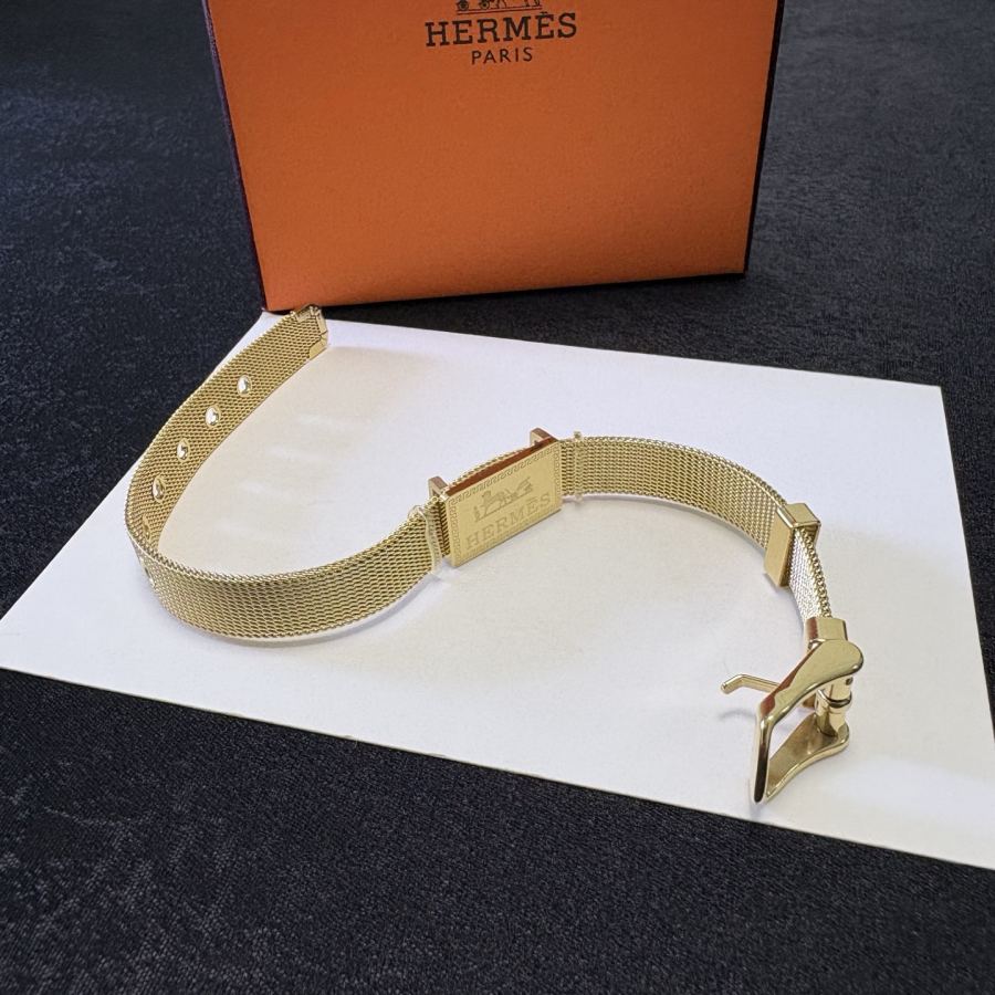 Hermes Jewelry New Arrival H bracelet Hermes 14 K MM — 1:1 Replica — photo 5