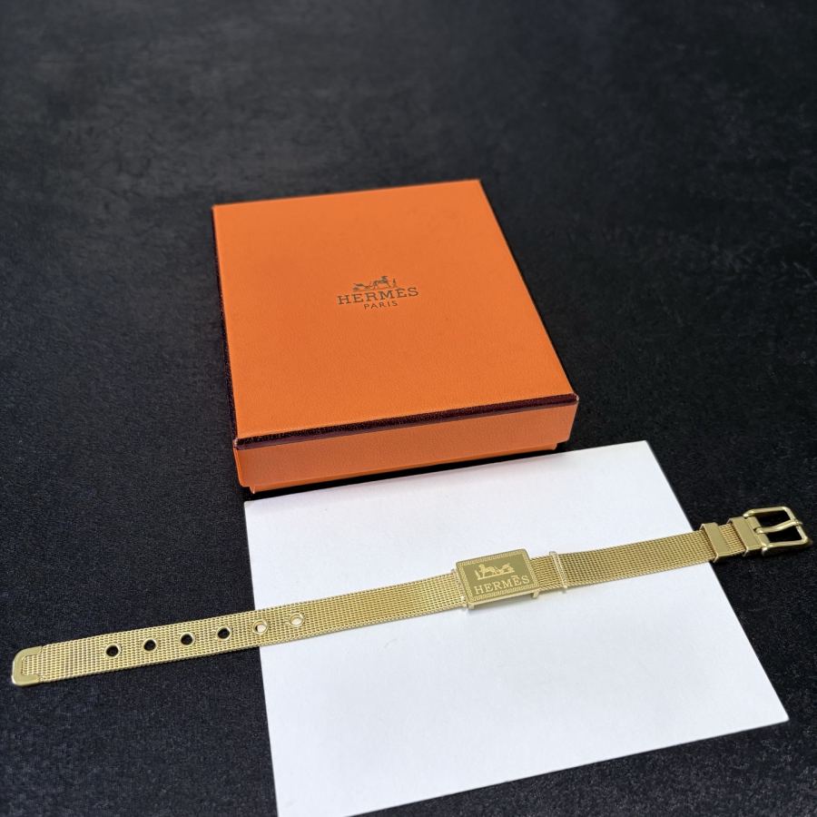 Hermes Jewelry New Arrival H bracelet Hermes 14 K MM — 1:1 Replica — photo 3