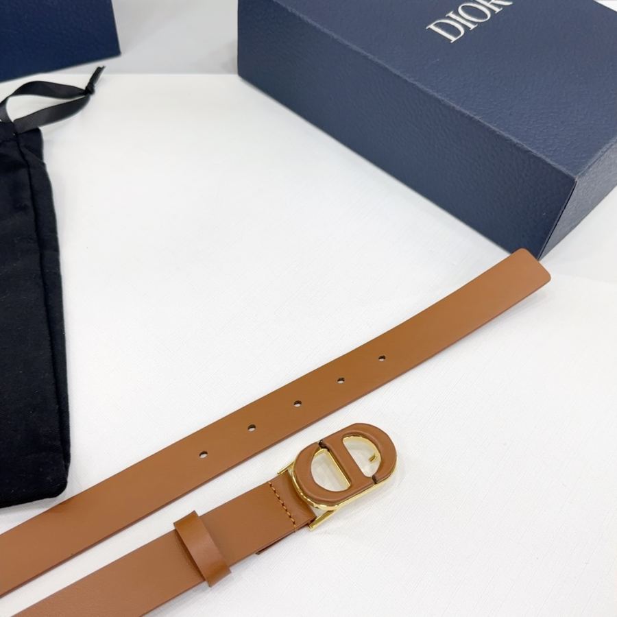 Dior belt 2.5cm double-sided first-layer cowhide, length: 75.80.85.90.95.100 Euro, original hardware — 1:1 Replica For Sale — photo 8