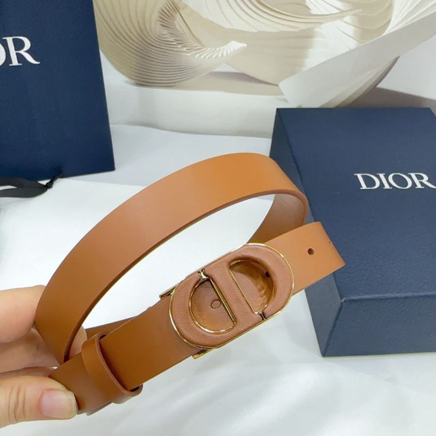 Dior belt 2.5cm double-sided first-layer cowhide, length: 75.80.85.90.95.100 Euro, original hardware — 1:1 Replica For Sale — photo 3