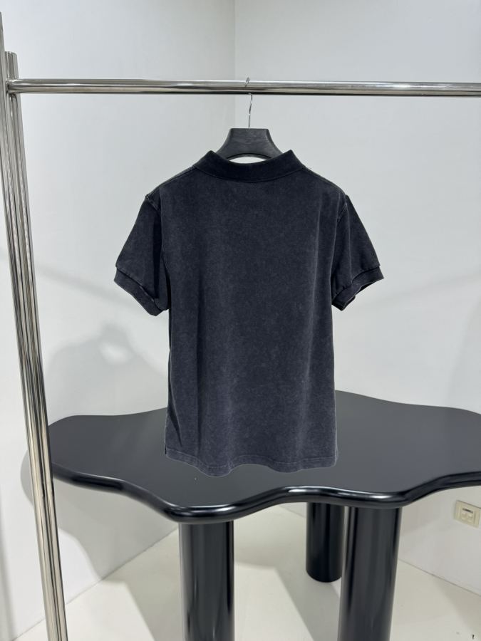 BALENCIAGA Women 𝐵𝑎𝑙𝑒𝑛𝑐𝑖𝑎𝑔* LAUREL CLASSIC New Arrival polo T — 1:1 Replica — photo 3
