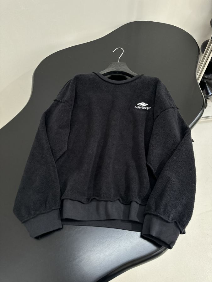 BALENCIAGA Women 𝐵𝑎𝑙𝑒𝑛𝑐𝑖𝑎𝑔*25 New Arrival3 B SPORTS ICON INSIDE-OUT HOODIE — AAA Quality Replica — photo 7