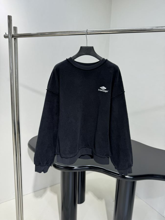 BALENCIAGA Women 𝐵𝑎𝑙𝑒𝑛𝑐𝑖𝑎𝑔*25 New Arrival3 B SPORTS ICON INSIDE-OUT HOODIE — AAA Quality Replica
