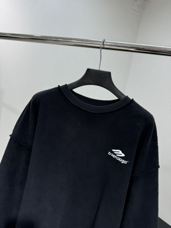 BALENCIAGA Women 𝐵𝑎𝑙𝑒𝑛𝑐𝑖𝑎𝑔*25 New Arrival3 B SPORTS ICON INSIDE-OUT HOODIE — AAA Quality Replica — photo 2
