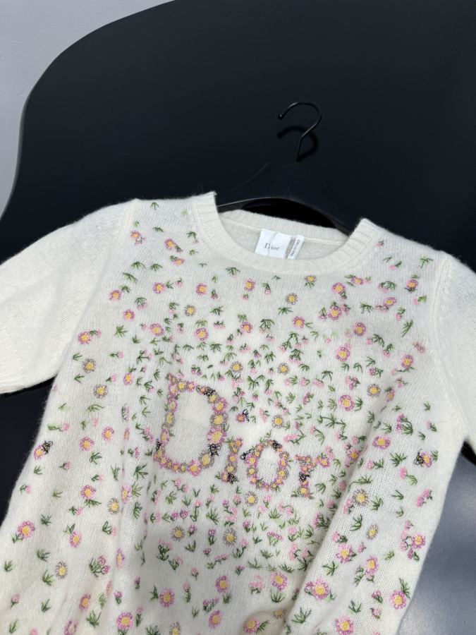 Dior Women 𝐷 𝑜*26 new cashmere wool crew neck sweater — AAA Quality Replica — photo 5