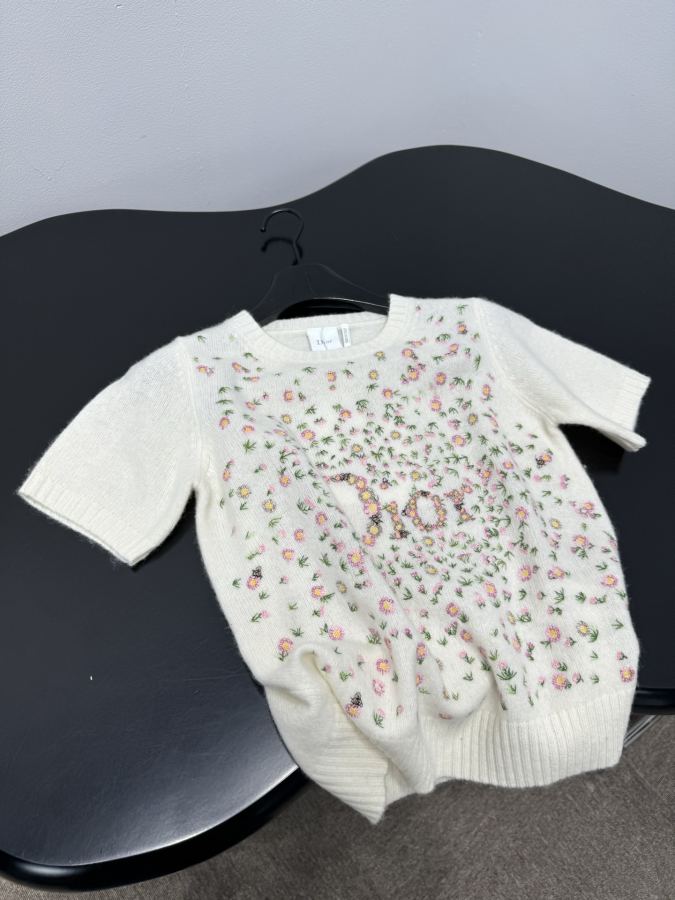 Dior Women 𝐷 𝑜*26 new cashmere wool crew neck sweater — AAA Quality Replica — photo 6