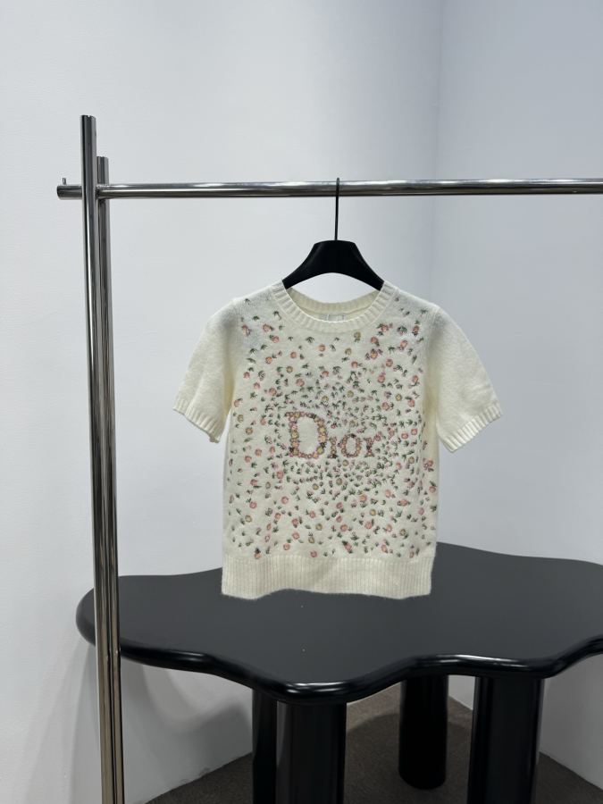 Dior Women 𝐷 𝑜*26 new cashmere wool crew neck sweater — AAA Quality Replica