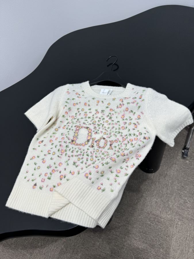 Dior Women 𝐷 𝑜*26 new cashmere wool crew neck sweater — AAA Quality Replica — photo 7
