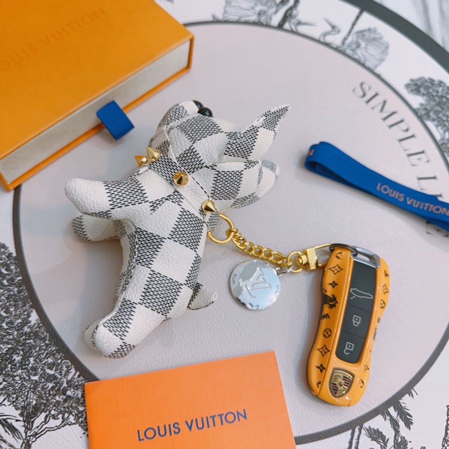 Louis Vuitton Jewelry New Release LV Keychain lv New Charm Anger Forest Keychain — 1:1 Replica For Sale — photo 8