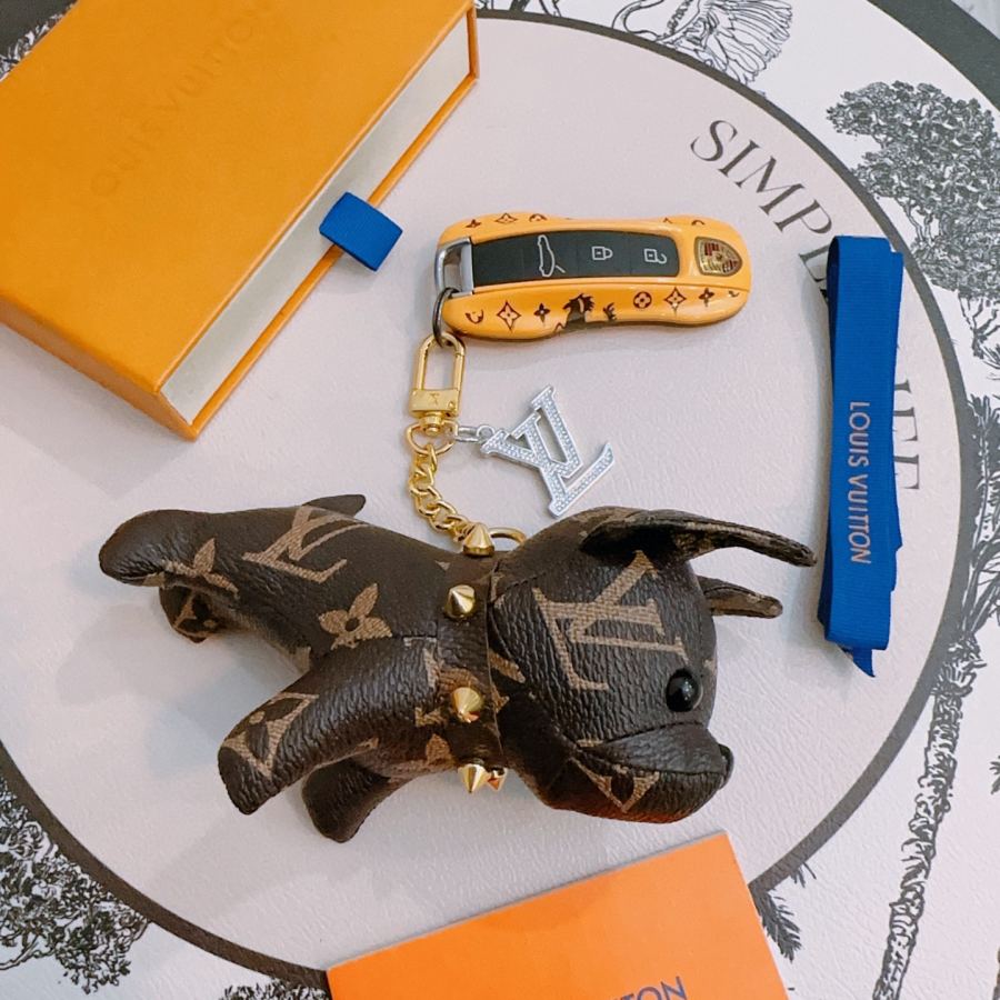 Louis Vuitton Jewelry New Release LV Keychain lv New Charm Anger Forest Keychain — 1:1 Replica — photo 4
