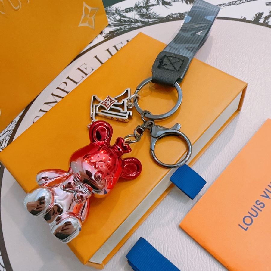 Louis Vuitton Jewelry New Release LV Keychain lv New Charm Anger Forest Keychain — 1:1 Replica — photo 4