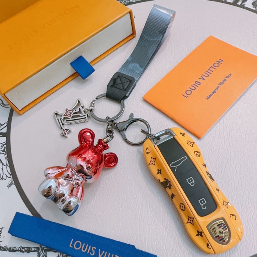Louis Vuitton Jewelry New Release LV Keychain lv New Charm Anger Forest Keychain — 1:1 Replica — photo 2