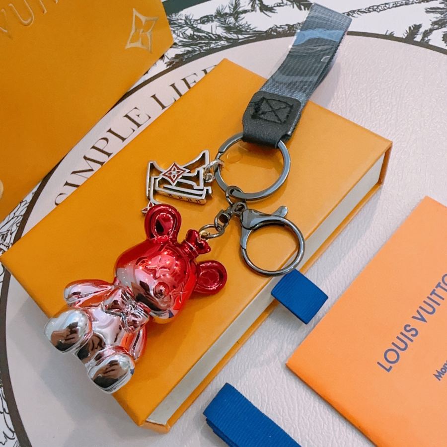 Louis Vuitton Jewelry New Release LV Keychain lv New Charm Anger Forest Keychain — 1:1 Replica