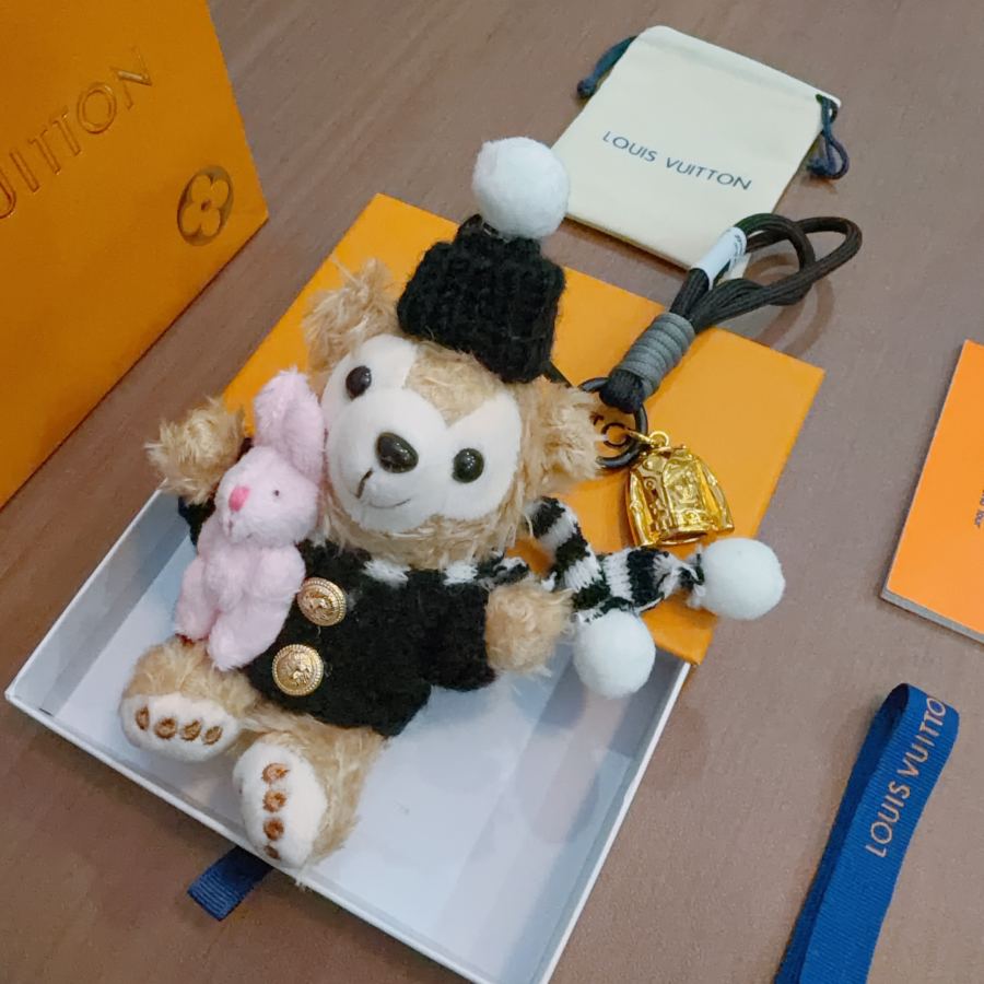 Louis Vuitton Jewelry New Release LV Keychain lv New Charm Anger Forest Keychain — 1:1 Replica For Sale — photo 3