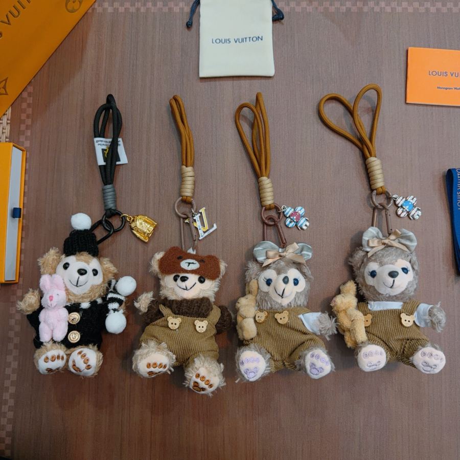 Louis Vuitton Jewelry New Release LV Keychain lv New Charm Anger Forest Keychain — AAA Quality Replica — photo 4