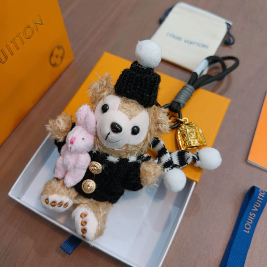 Louis Vuitton Jewelry New Release LV Keychain lv New Charm Anger Forest Keychain — 1:1 Replica For Sale — photo 2