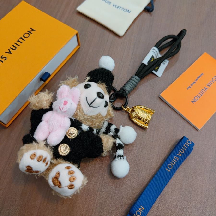 Louis Vuitton Jewelry New Release LV Keychain lv New Charm Anger Forest Keychain — 1:1 Replica For Sale — photo 7