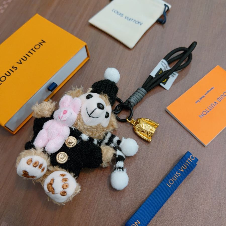 Louis Vuitton Jewelry New Release LV Keychain lv New Charm Anger Forest Keychain — 1:1 Replica For Sale — photo 4