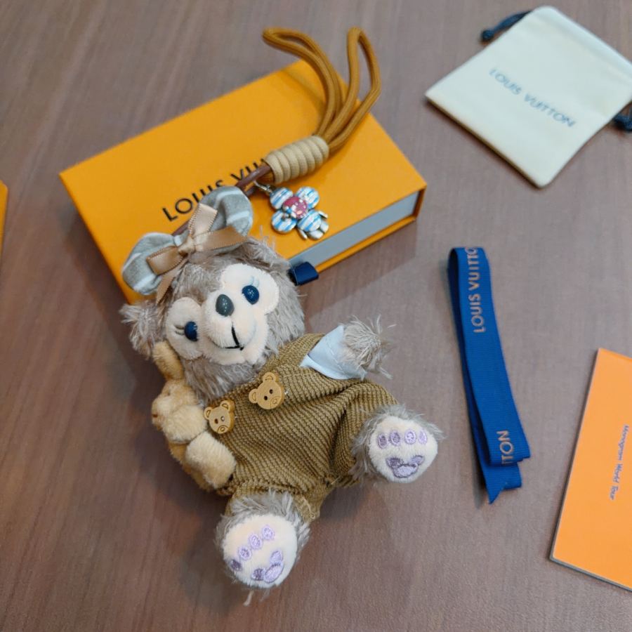 Louis Vuitton Jewelry New Release LV Keychain lv New Charm Anger Forest Keychain — 1:1 Replica For Sale — photo 3