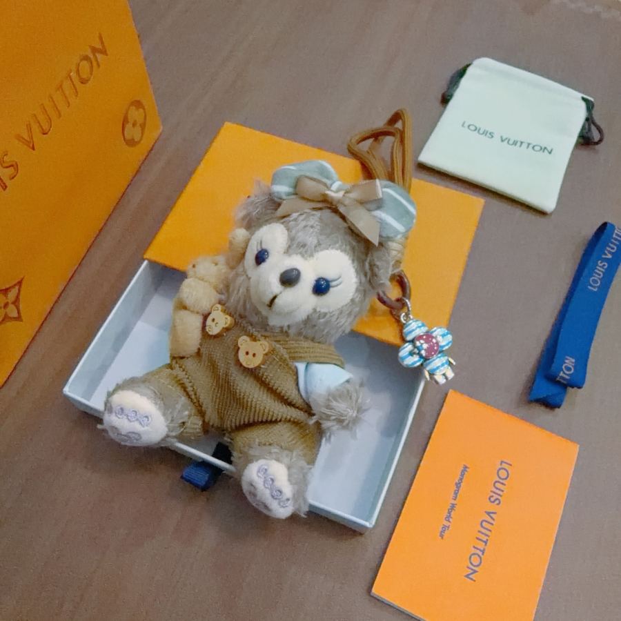 Louis Vuitton Jewelry New Release LV Keychain lv New Charm Anger Forest Keychain — 1:1 Replica For Sale