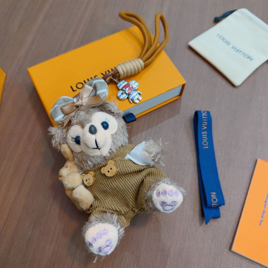 Louis Vuitton Jewelry New Release LV Keychain lv New Charm Anger Forest Keychain — 1:1 Replica For Sale — photo 2