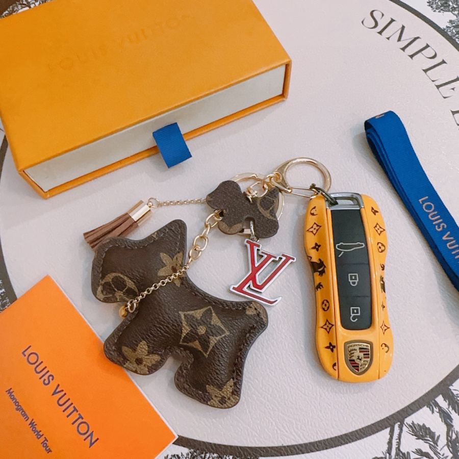 Louis Vuitton Jewelry New Release LV Keychain lv New Charm Anger Forest Keychain — 1:1 Replica For Sale — photo 4