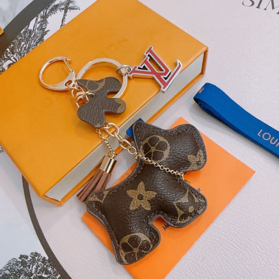 Louis Vuitton Jewelry New Release LV Keychain lv New Charm Anger Forest Keychain — 1:1 Replica For Sale — photo 3