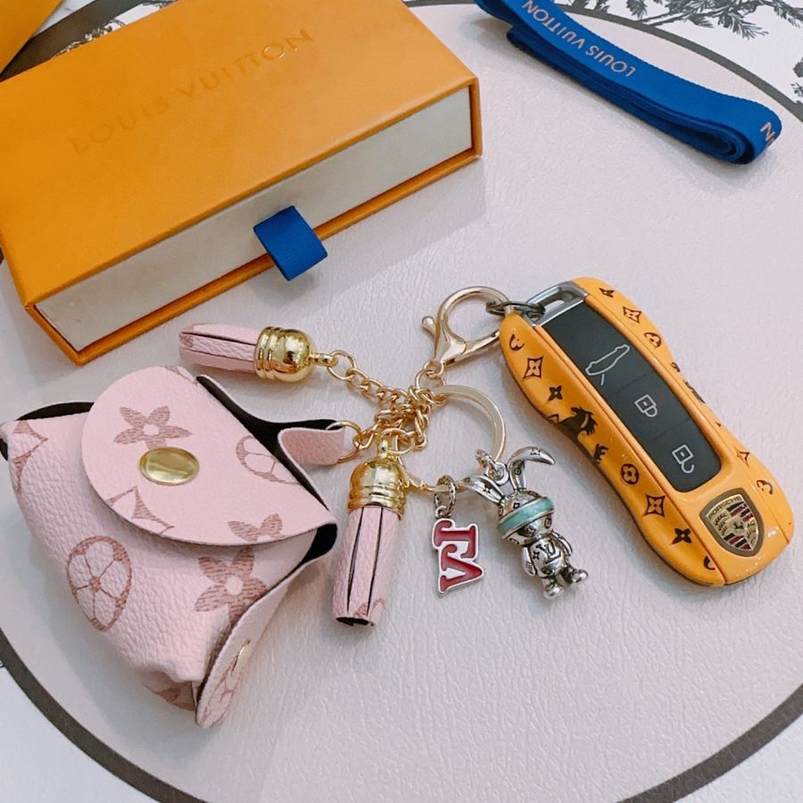Louis Vuitton Jewelry New Release LV Keychain lv New Charm Anger Forest Keychain — AAA Quality Replica — photo 5
