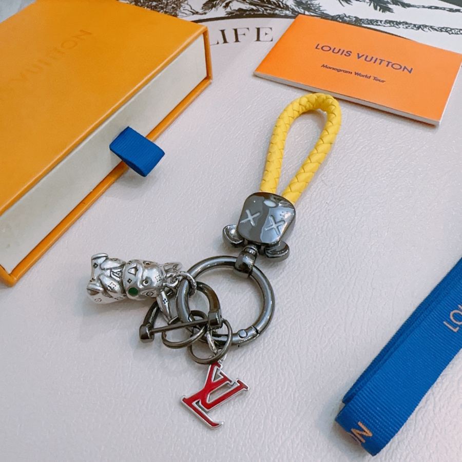 Louis Vuitton Jewelry New Release LV Keychain lv New Charm Anger Forest Keychain — 1:1 Replica — photo 2