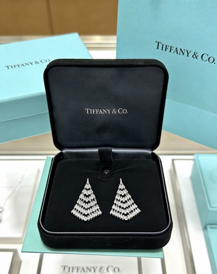 Tiffany Jewelry Exclusively customized Tiff Tiffany earrings commemorative style Highlights Marquise — 1:1 Replica For Sale — photo 2