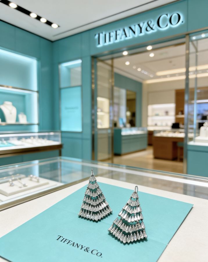 Tiffany Jewelry Exclusively customized Tiff Tiffany earrings commemorative style Highlights Marquise — 1:1 Replica For Sale — photo 4