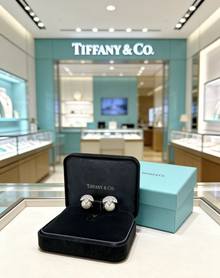 Tiffany Jewelry Exclusively customized Tiff Tiffany earrings commemorative style Highlights Marquise — AAA Quality Replica — photo 3