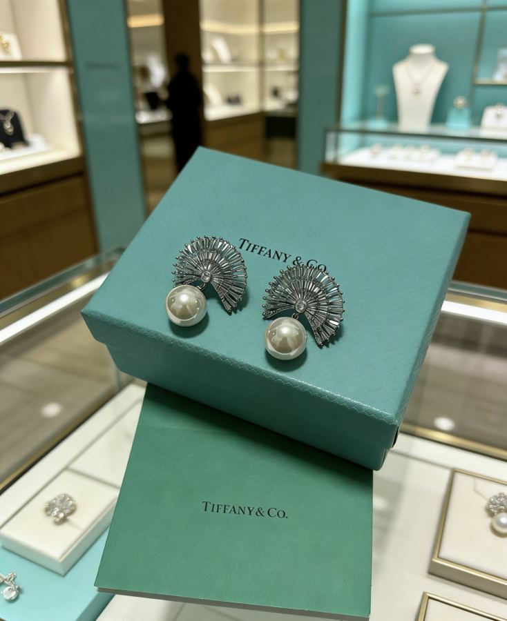 Tiffany Jewelry Exclusively customized Tiff Tiffany earrings commemorative style Highlights Marquise — Premium Replica — photo 7