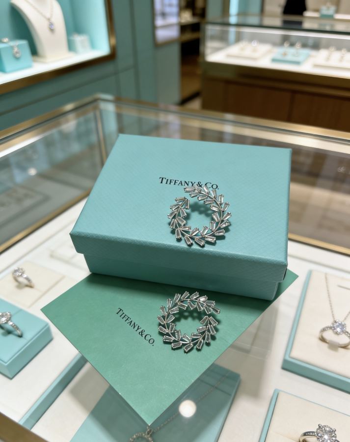 Tiffany Jewelry Exclusively customized Tiff Tiffany earrings commemorative style Highlights Marquise — 1:1 Replica For Sale — photo 3