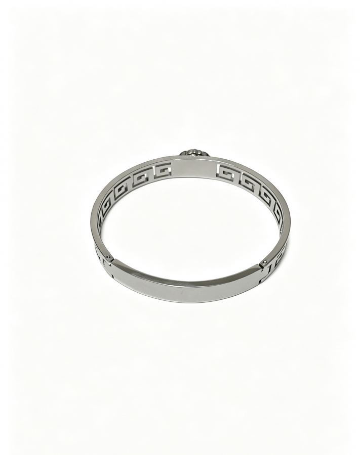 Versace Jewelry Dumeisa logo bracelet, diamond inlaid, exquisite craftsmanship — Premium Replica — photo 4