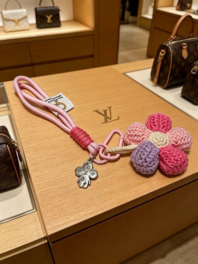 Louis Vuitton Jewelry New Release LV Keychain lv New Charm Anger Forest Keychain — AAA Quality Replica — photo 5