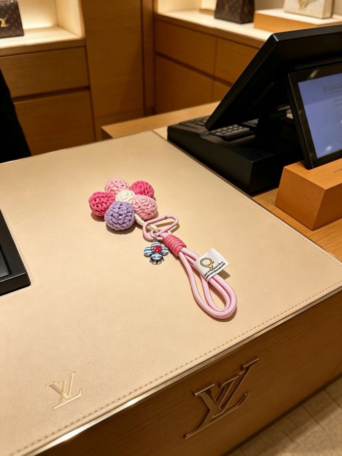 Louis Vuitton Jewelry New Release LV Keychain lv New Charm Anger Forest Keychain — AAA Quality Replica — photo 4