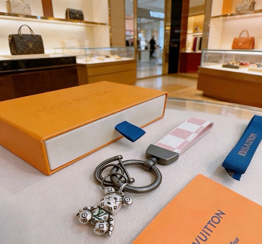 Louis Vuitton Jewelry New Release LV Keychain lv New Charm Anger Forest Keychain — AAA Quality Replica — photo 2