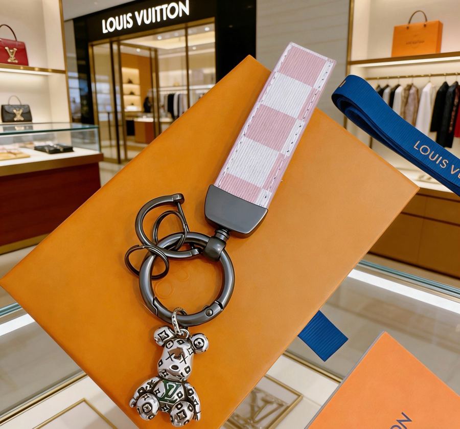 Louis Vuitton Jewelry New Release LV Keychain lv New Charm Anger Forest Keychain — AAA Quality Replica — photo 3